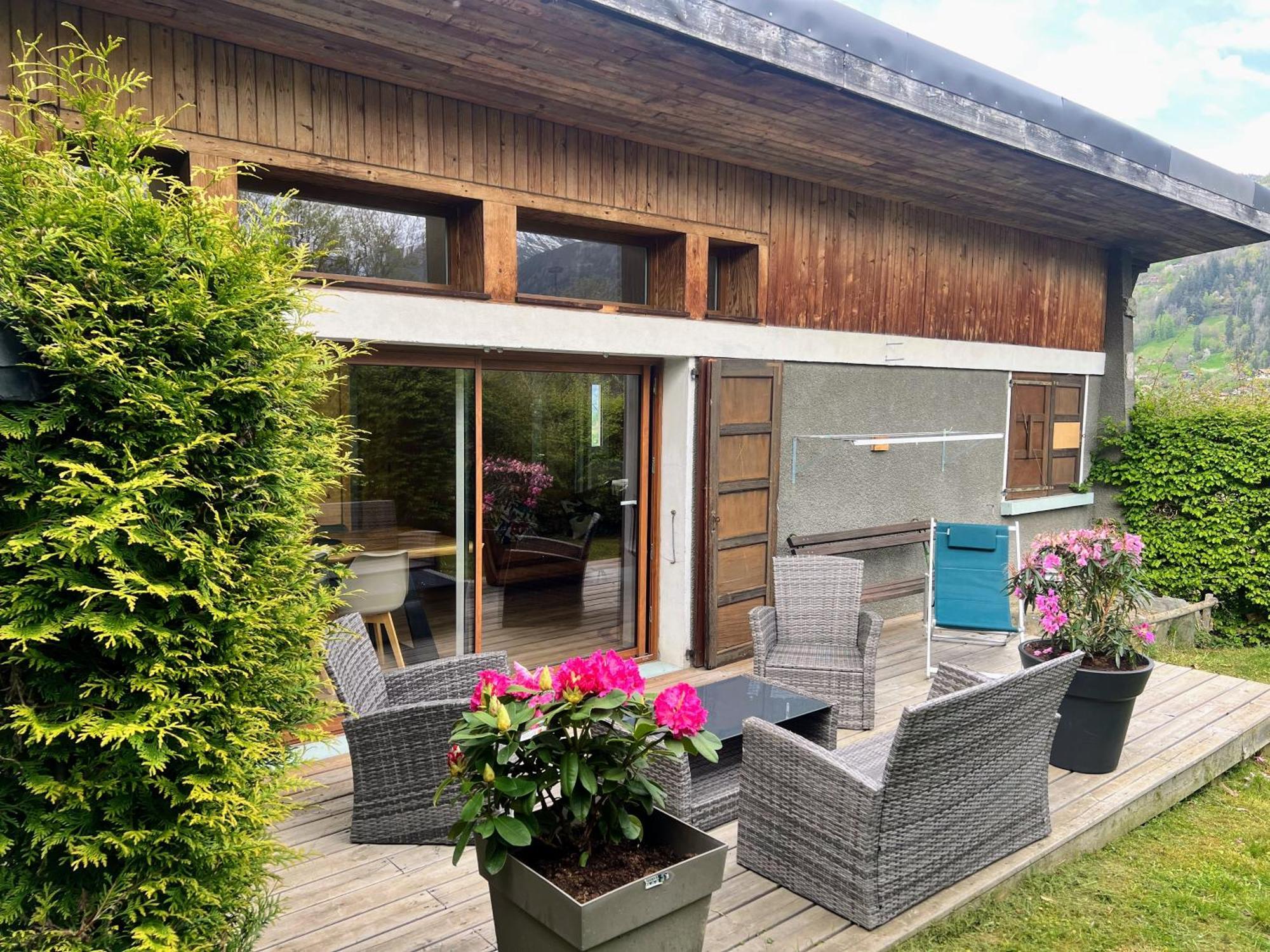 Chalet Relax Situee A 25Km De Chamonix Saint-Gervais-les-Bains Eksteriør bilde